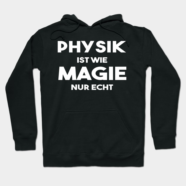 Physik Magie Wissenschaft Lehrer Student Geschenk Hoodie by DP Clothing